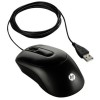 HP x900 Wired Optical Mouse (USB, Black)