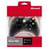 Microsoft Wireless Controller (Black, For Xbox 360)