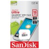 SanDisk Ultra 16 GB MicroSDHC Class 10 48 MB/s Memory Card