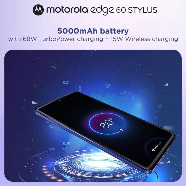 Motorola Edge 60 Stylus Rear Design