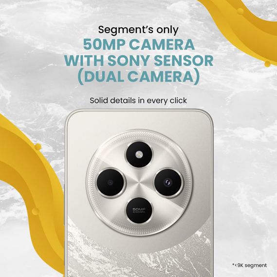 Poco C75 Rear Design